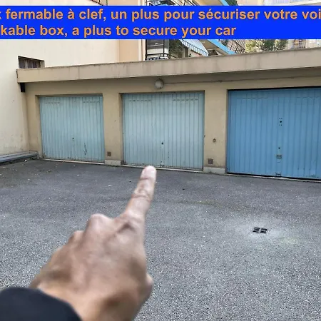 Apartament Cosy + Secured Parking Cannes